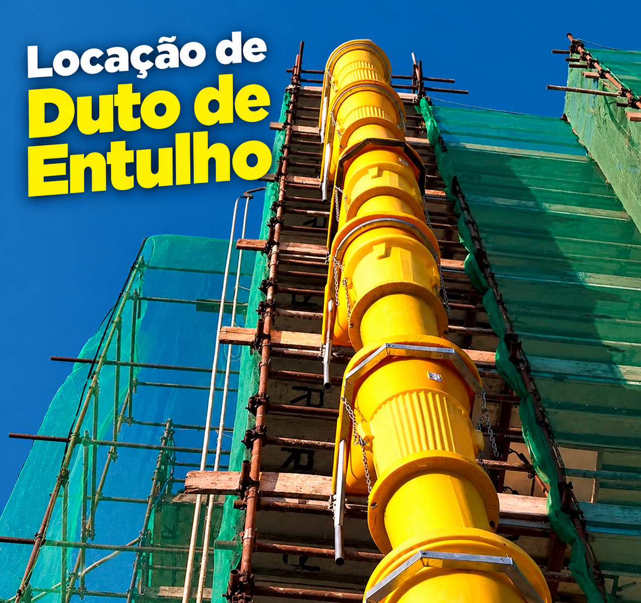 Imagem da publicação: Locação de Duto de Entulho