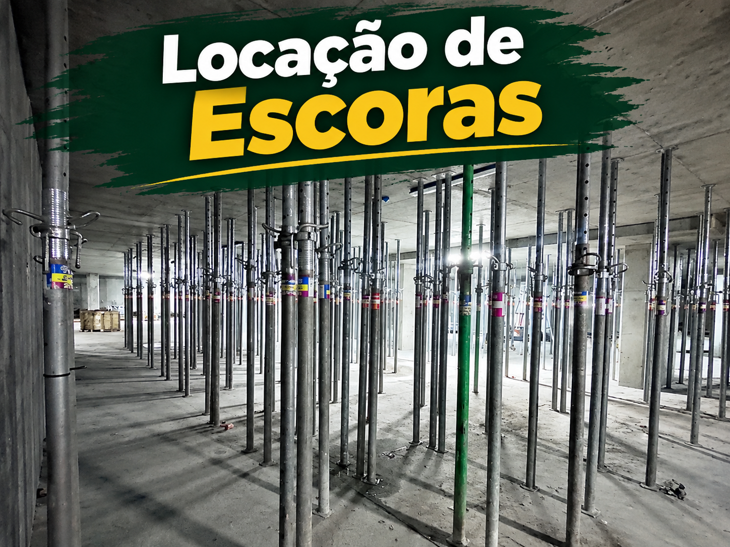Imagem da publicação: Locação de escoras